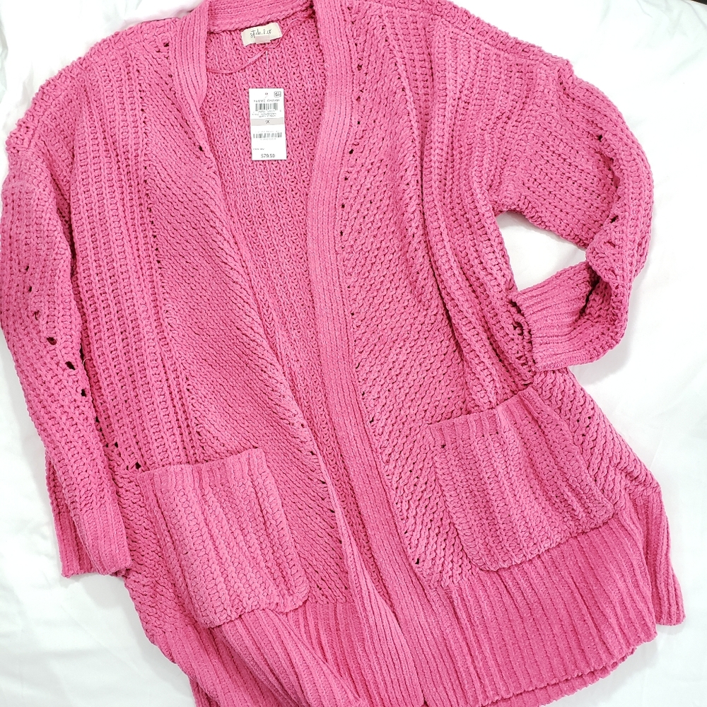Style & Co Open Front Cardigan